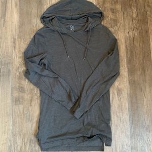 Gray thin hoodie